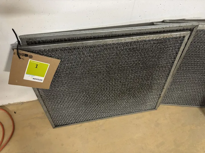 Filtermatten Metall – 6 Stück